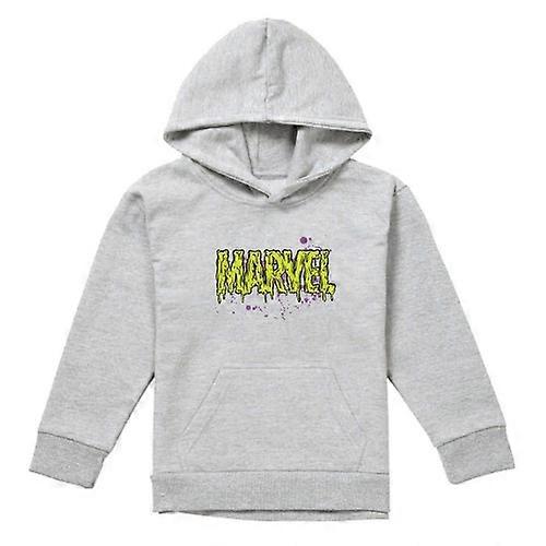 Marvel Childrens/Kids Slime Logo Pullover Hoodie