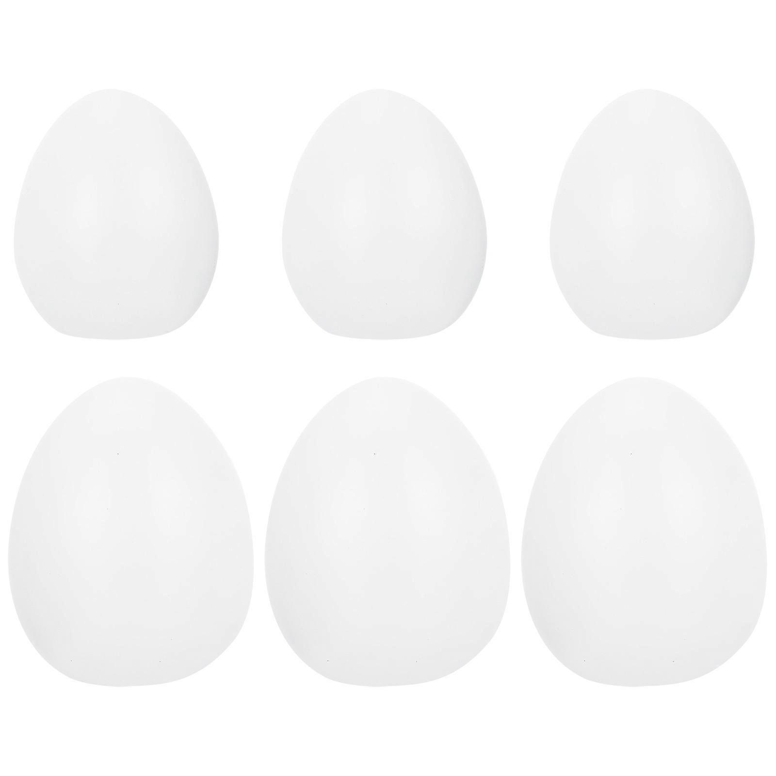 DIY Craft Plastic Eggs Easter Painting Egg for Decorating 6Pcs Set