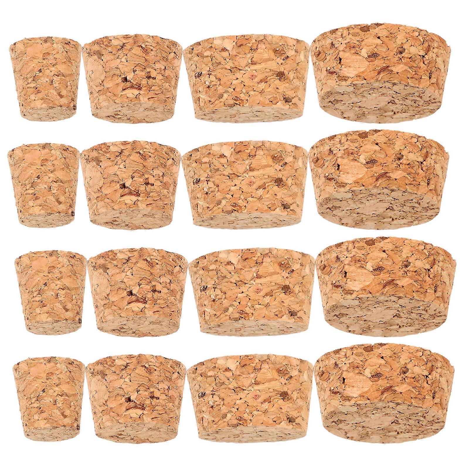 Softwood Corks 40Pcs Bottle Closure for Daily Use and Festival Usages With Simple Design and Airtight Seal