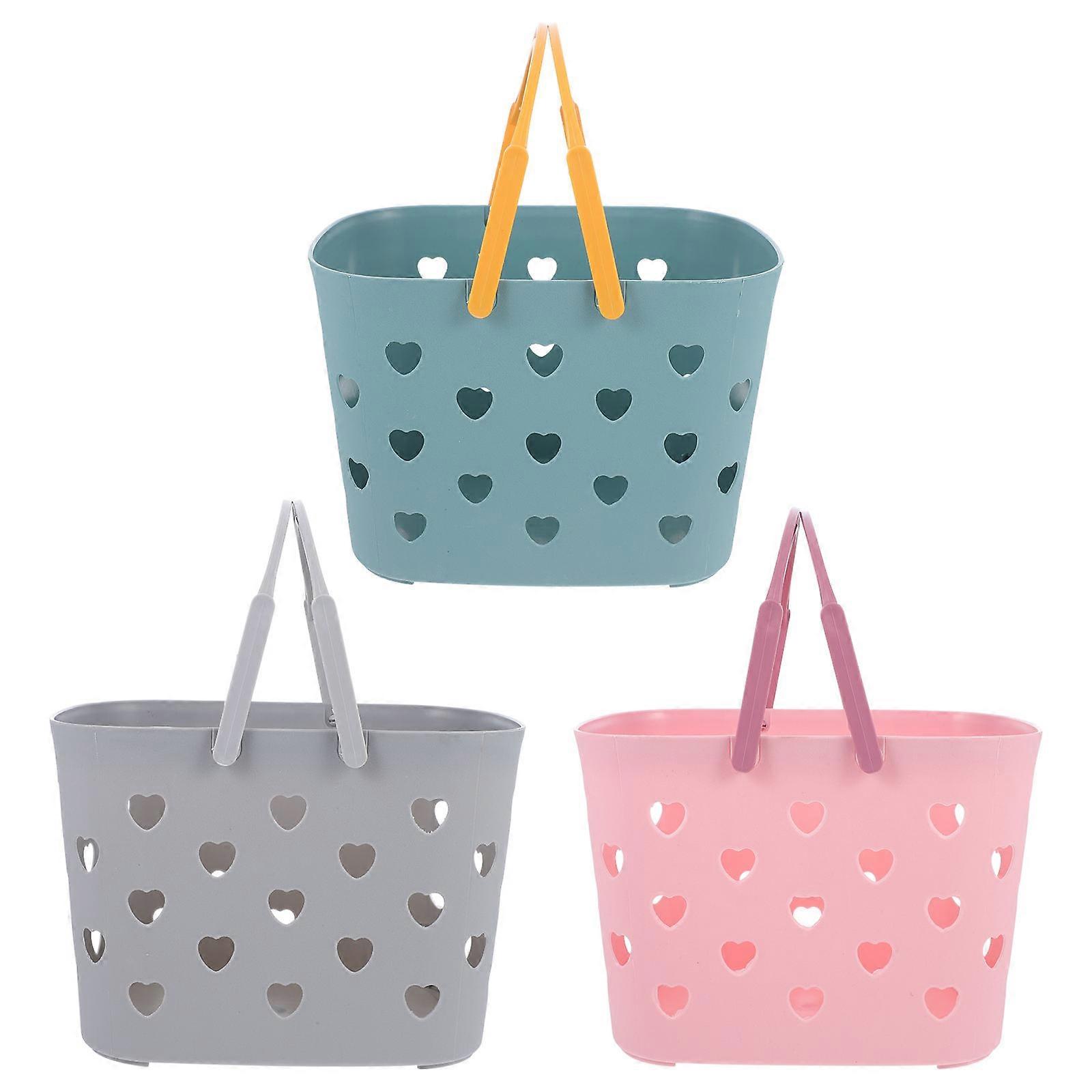 Household Organizer Handheld for Storage 9Pcs Bathroom Sundries Baskets Assorted