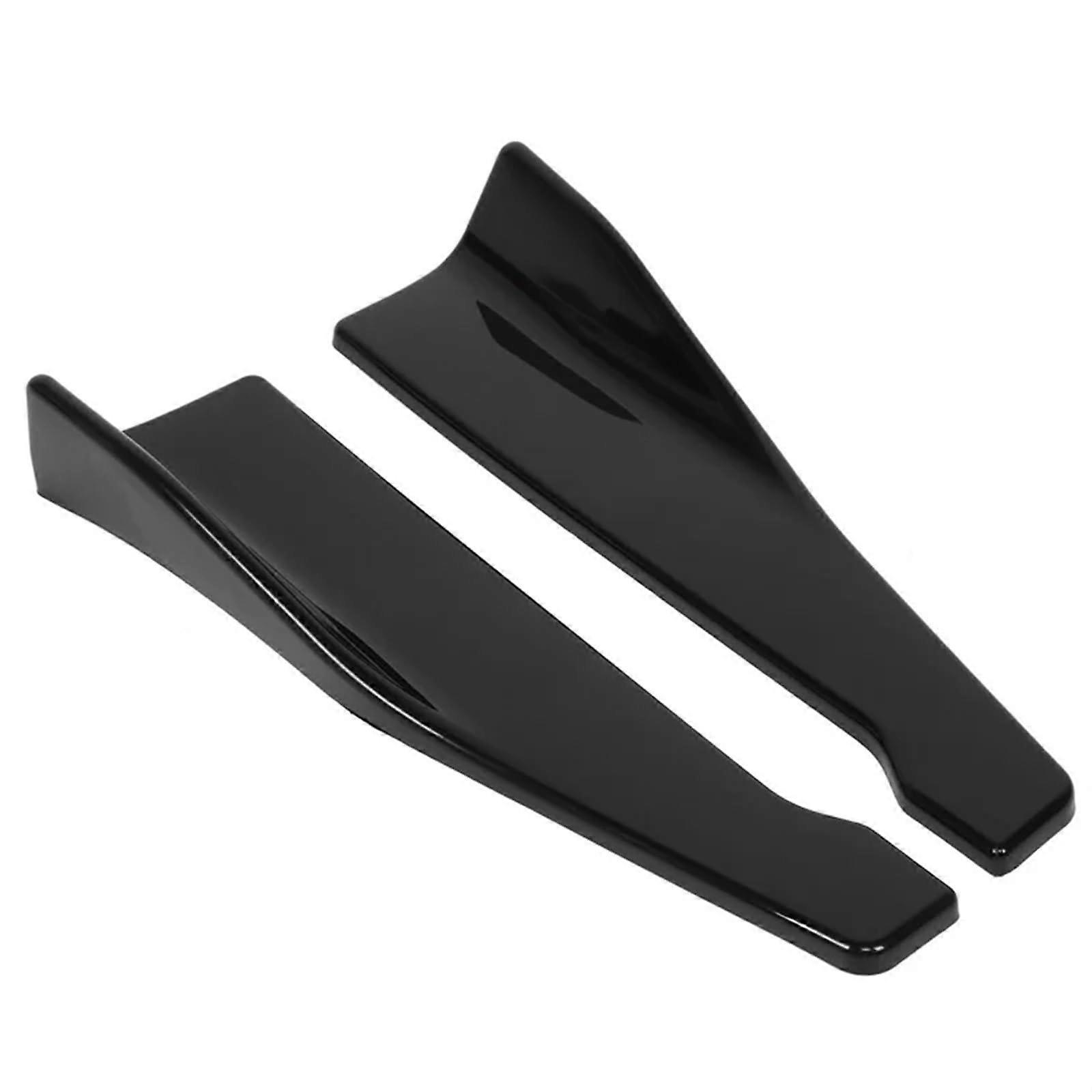 Car Side Skirt Universal 48 Cm Front Rear Bumper Lip Spoiler Diffuser Splitter Scratch Protector Rocker Panel Extension