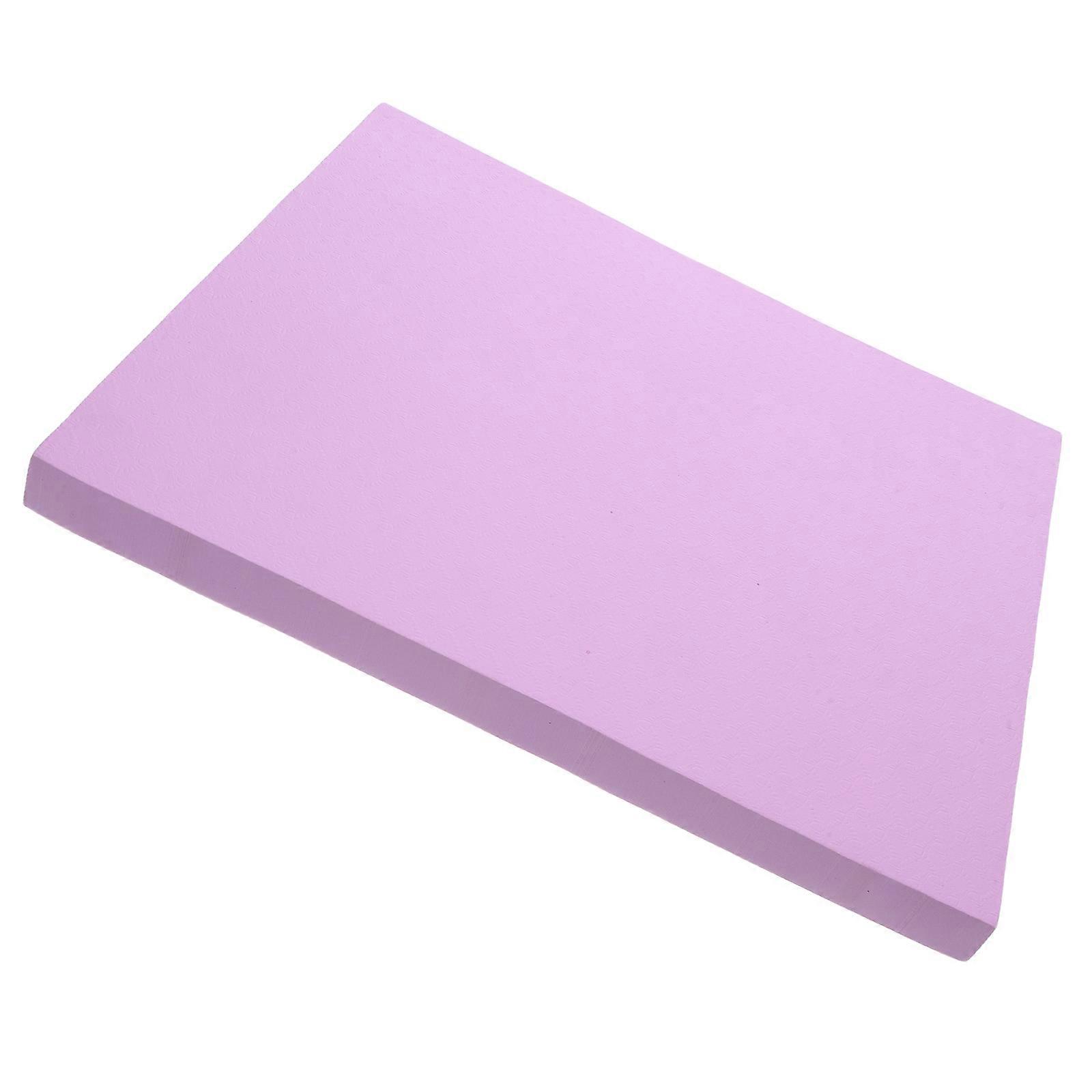 Kneeling Cushion Yoga Pad for Stability Training 4Pcs Lavender Exercise Mat