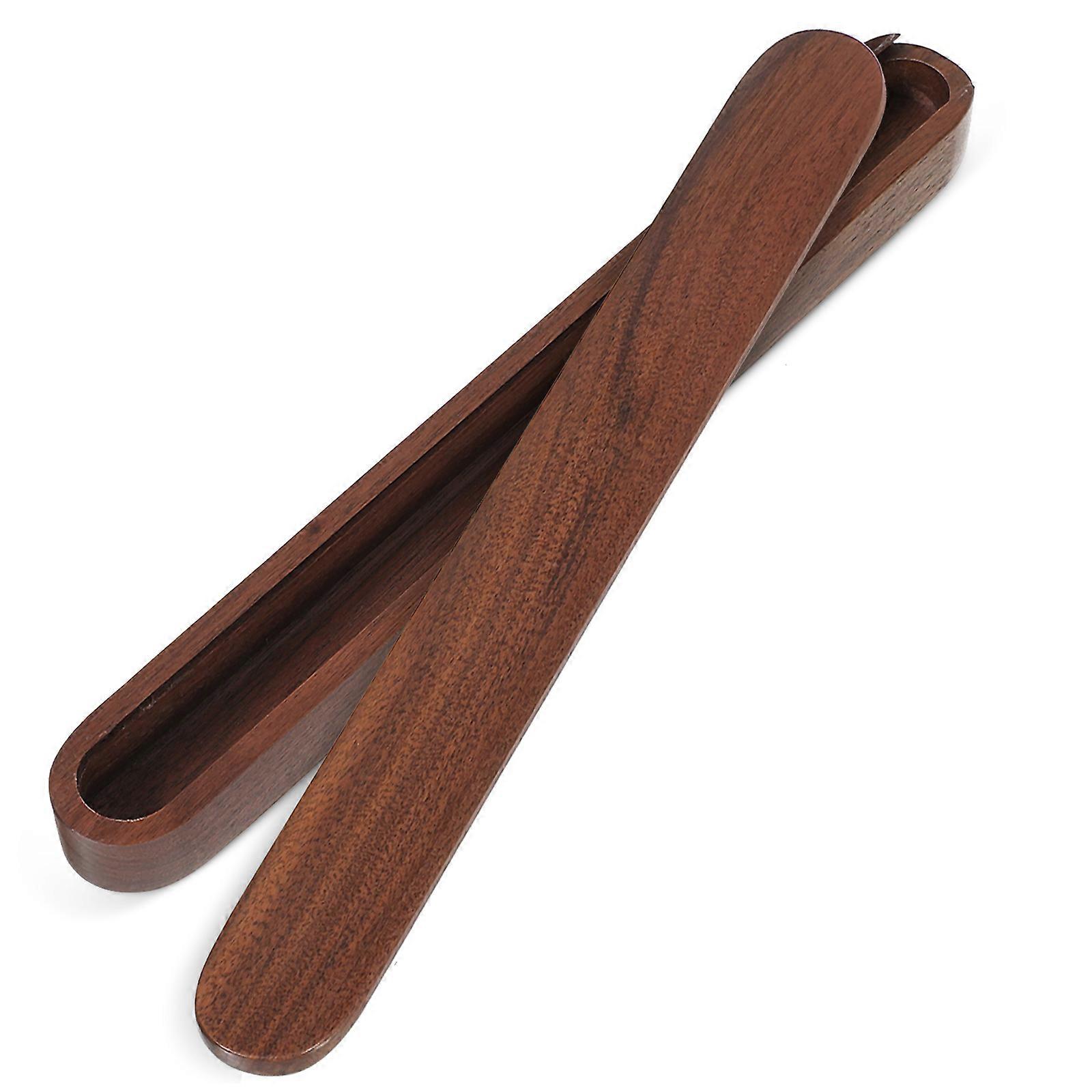 Chopsticks Storage Rack Chopsticks Holder Box Daily Use Black Walnut Solid Wood 1Pack