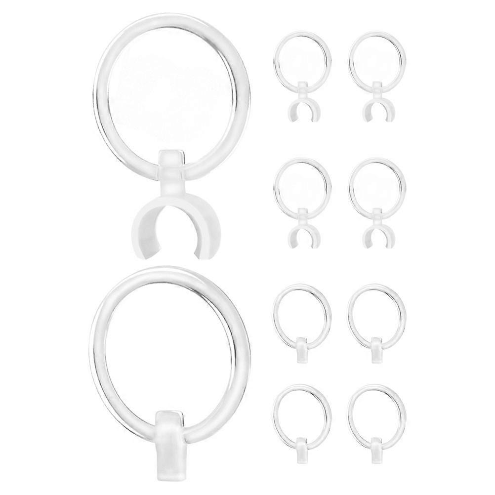 Portable Holder Magnifier for Magnifying 20Pcs White Plastic