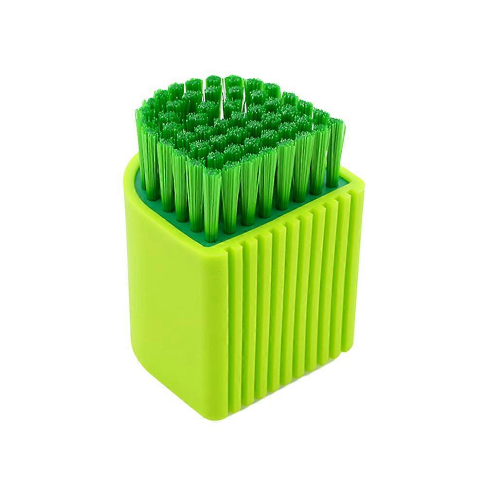 Scrubbing Brush Green Mini Multipurpose for Cleaning 3Pcs Clothes Washing Brushes