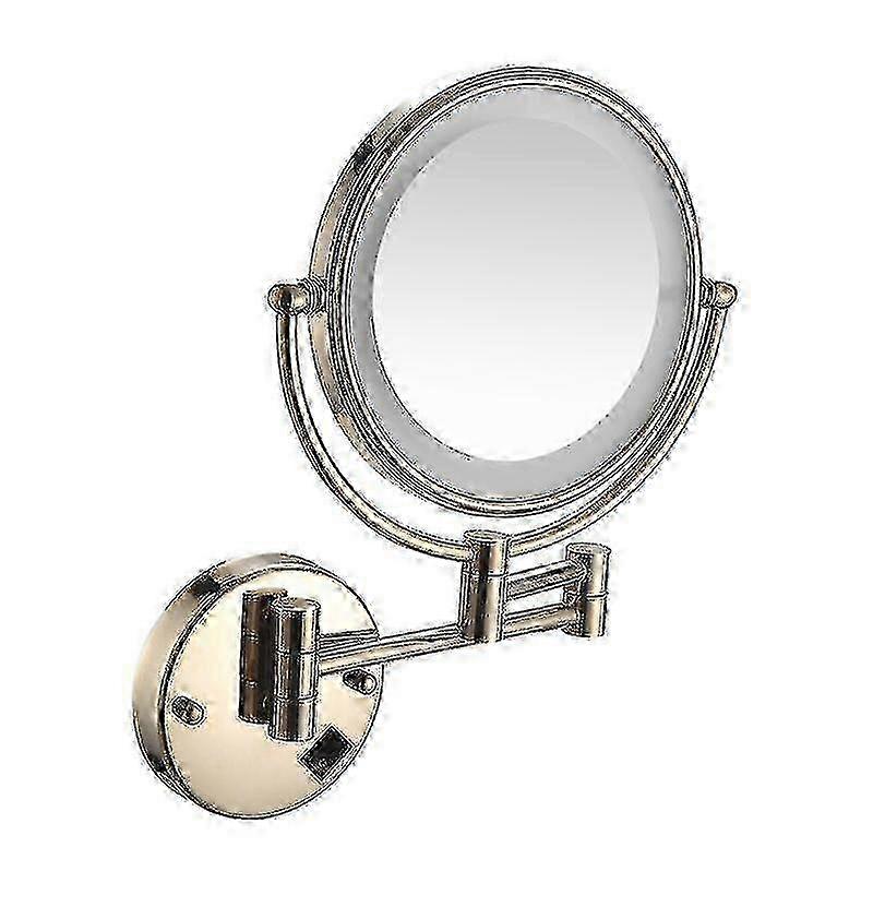 10x Led Lighted Wall Mounted Mirror Câblage