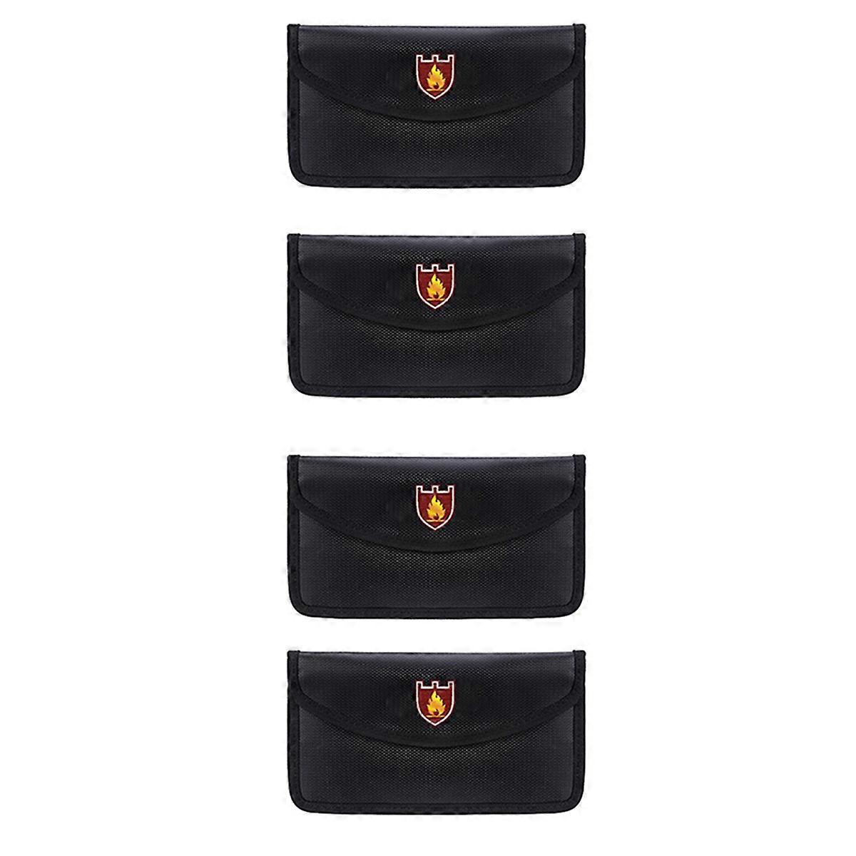 Fireproof & Waterproof Document Envelope File Folder Cash Anti-Signal