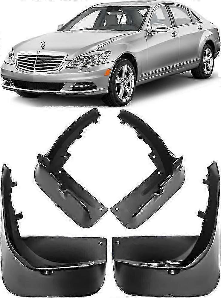 Genuine Set Splash Guards Mud Flaps For 2007-2013 Mercedes Benz S Class W221 26s