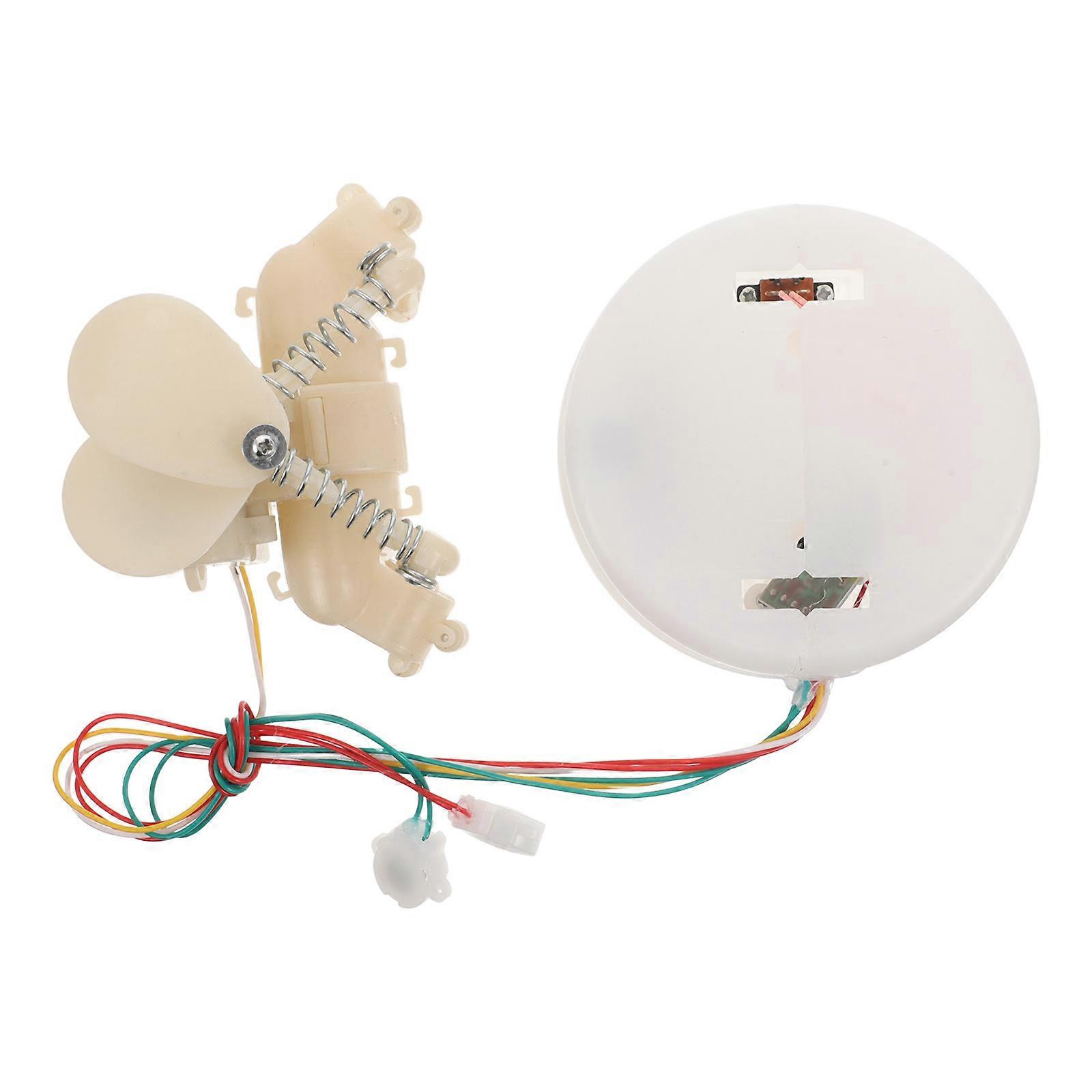 Interactive Design Walking Elephant Toy Mechanism Clock Movement For Children S Playtime 9 00X9 00X4 30CM Beige 1Set