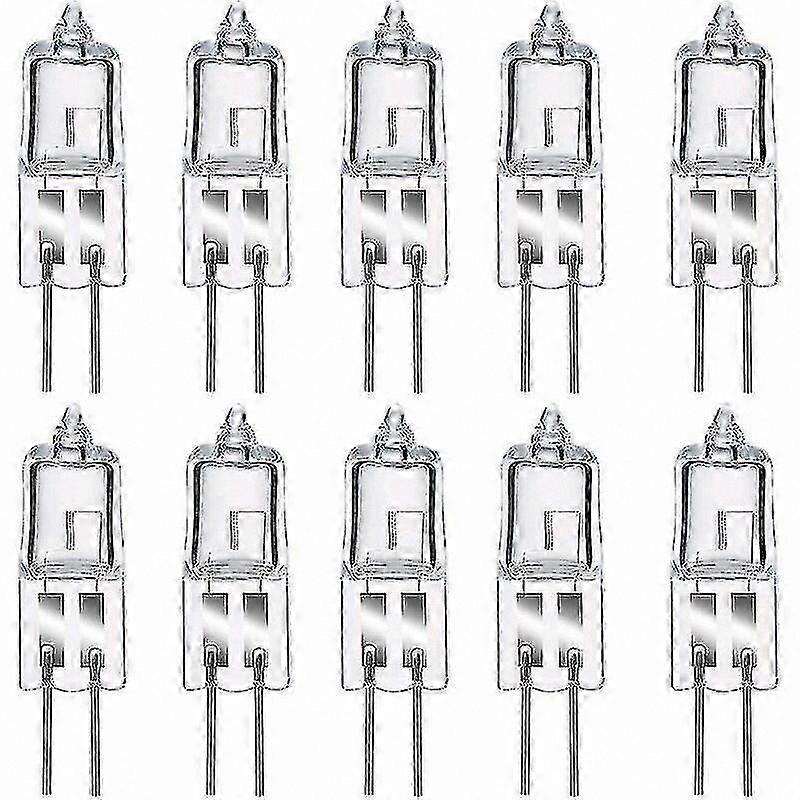 35W 12V Dimmable G4 Halogen Bulb Warm White 2800K Transparent Capsule