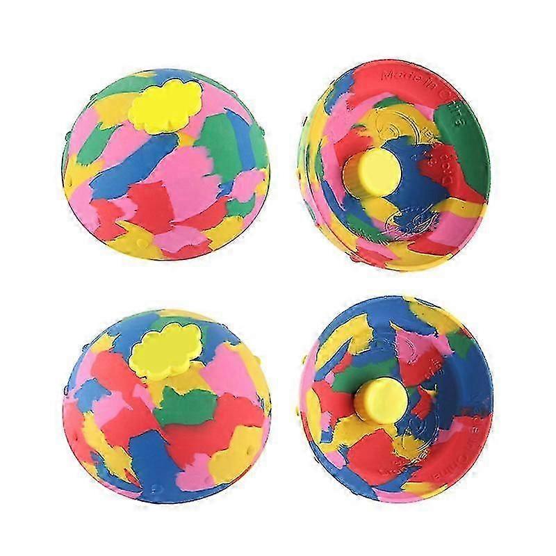Paintball Bowl Bounce Gyro Half Bowl Bounce Decompression Vent Toys 3 Pieces Color Random