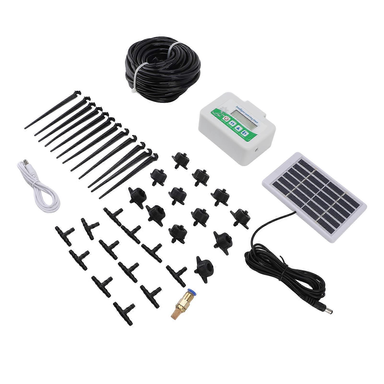 Intelligent Solar Watering Timer 2000mAh 10.5x6.9x4.3cm Energy Saving