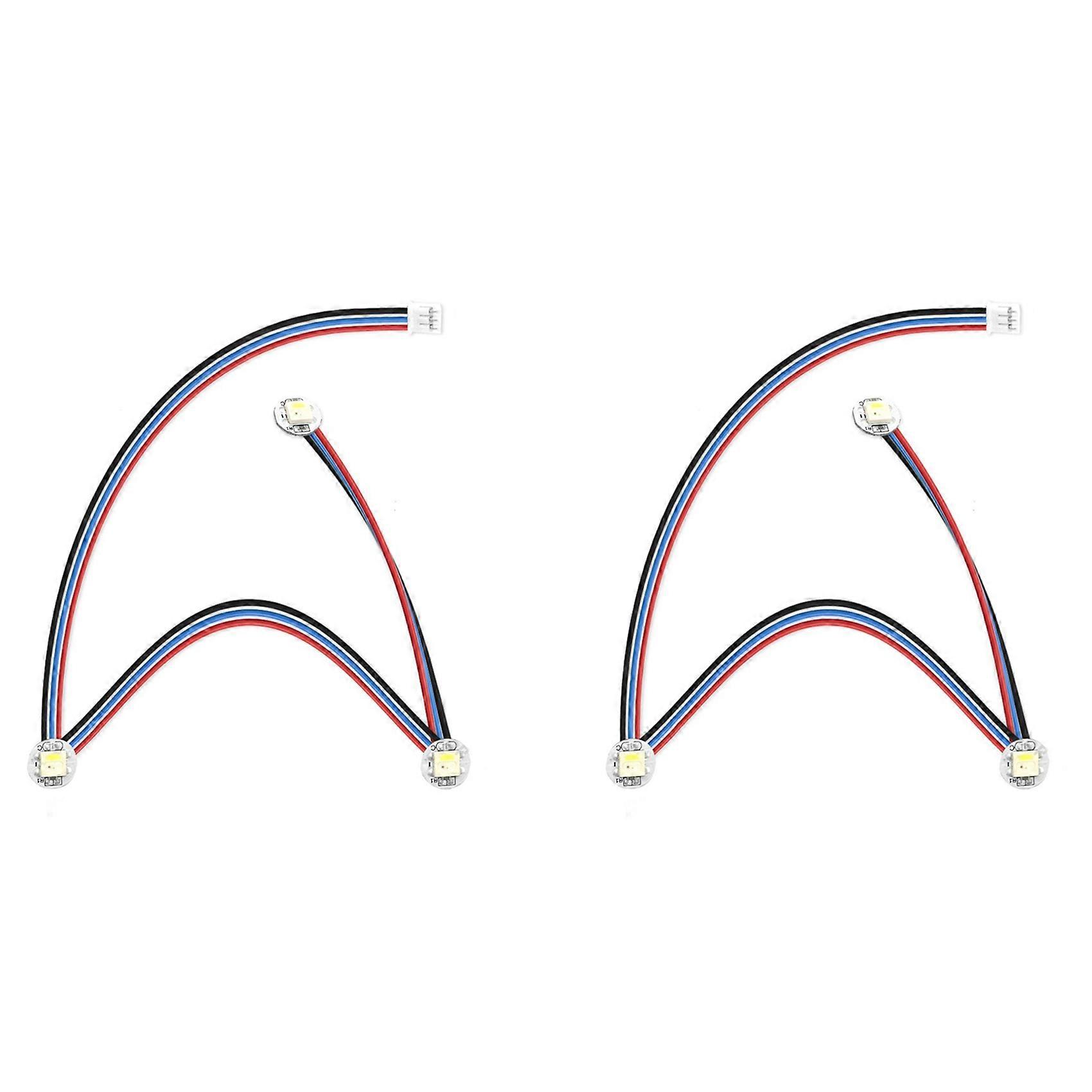 2X Fully Assembled Led for Voron 2.4 Stealthburner with 3 RGBW Mini Button Led U4LD