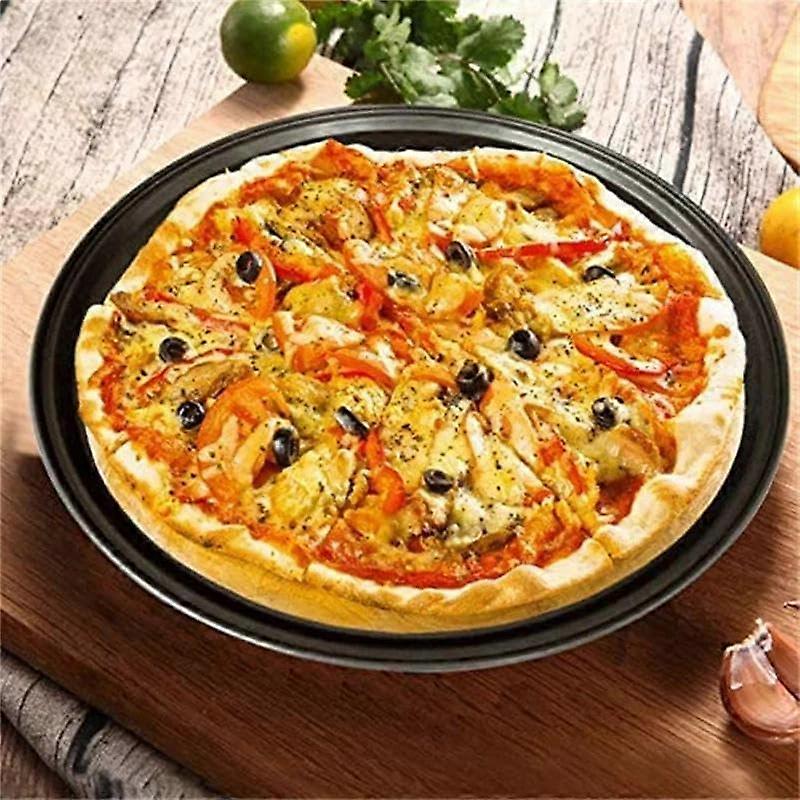 Pizza Plate 26/28/32 Cm Round Mesh Pizza Baking Pan Bakeware With Holes For Oven