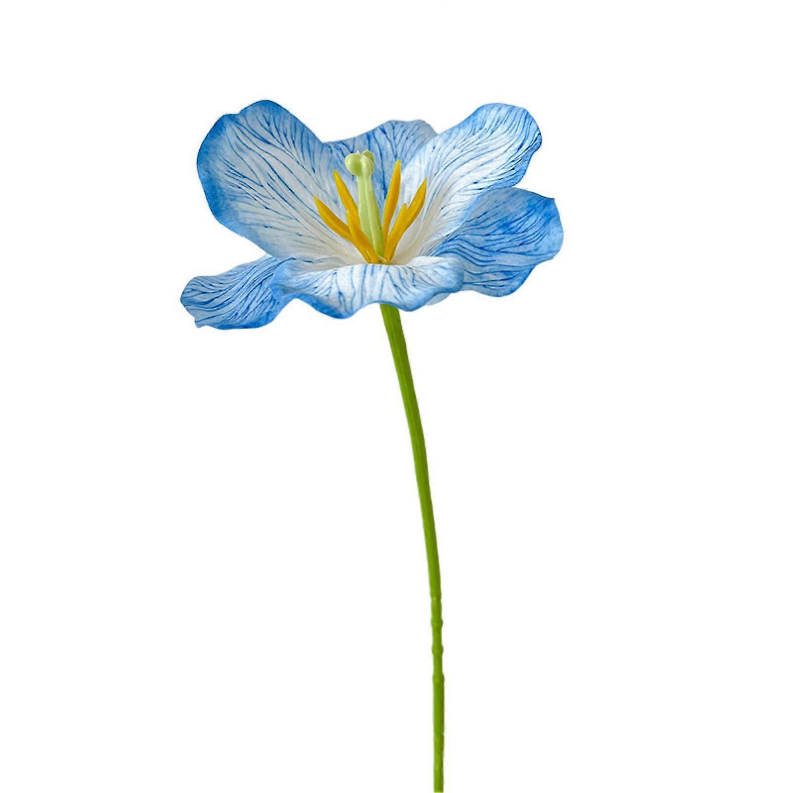 Simulated Tulip Artificial Fully Bloomed Tulip Flowers Faux Tulip with Bendable Stem for Spring Summer Home Decor Wedding Table Centerpieces