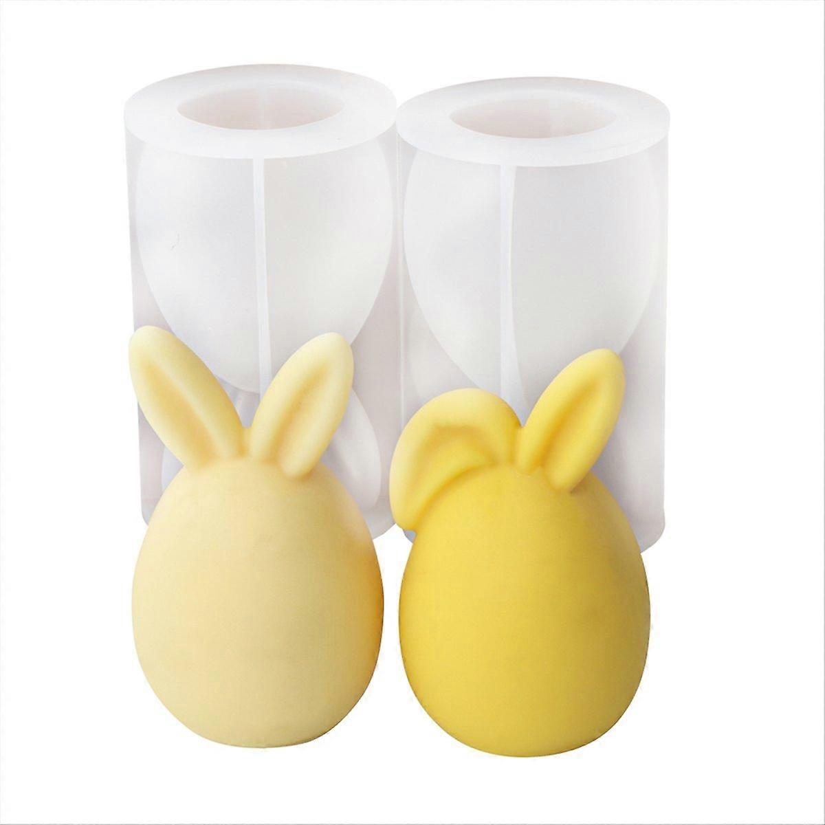 2PCS Easter Folded Ear Candle Making Tool Chocolate Cake Decor