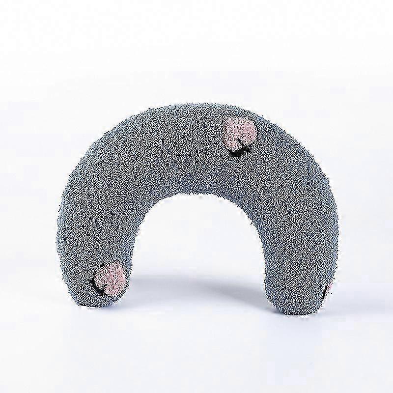 وسادة نوم مريحة للقطط تصميم على شكل حرف U دعم عنق الرحم ملحق راحة الأليفة