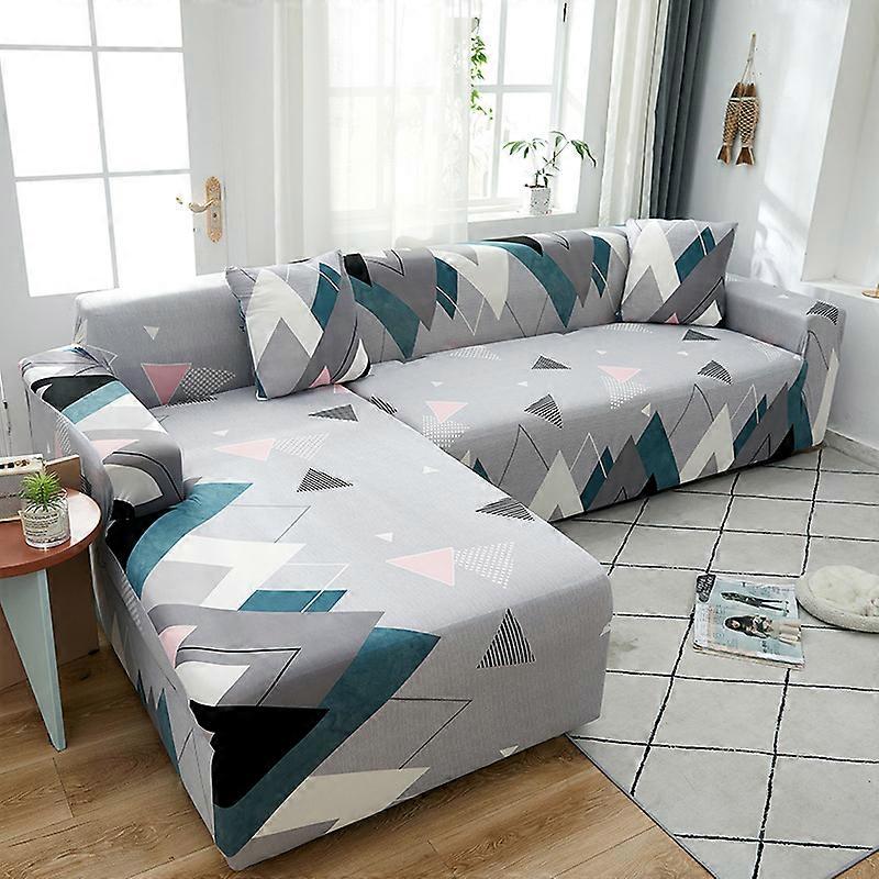 Geometric Pattern Sofa Cover Elastic Sofa Cover Soft Sofa Cover