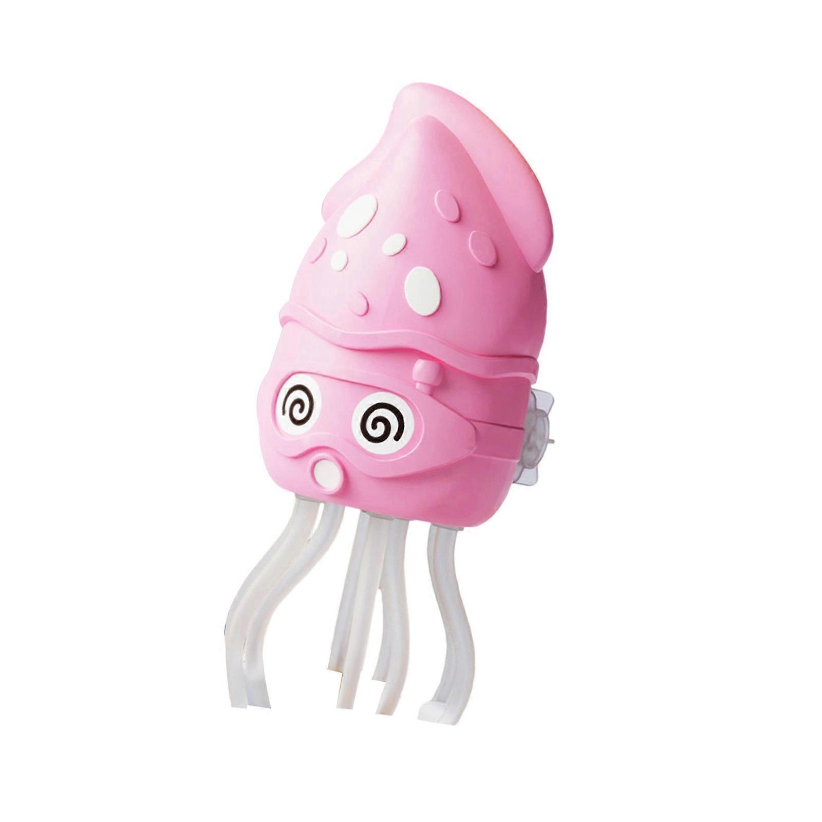 Intelligent Obstacle Avoidance Dancing Octopuses Toy With Music Interactive Moves For Kids Adults Stress Relief Durable ABS Material  Pink
