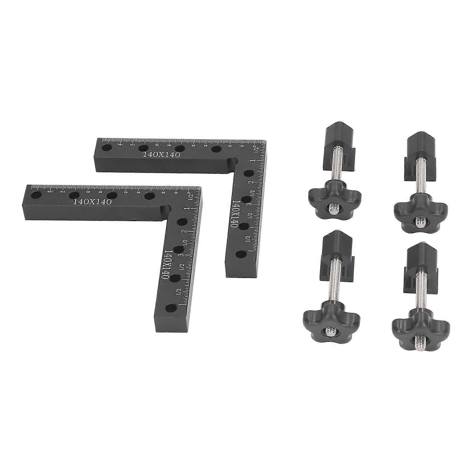 90 Degree Positioning Square Aluminum Alloy Woodworking Panel Fixation Right Angle Clamp Cabinet Corner Clamp