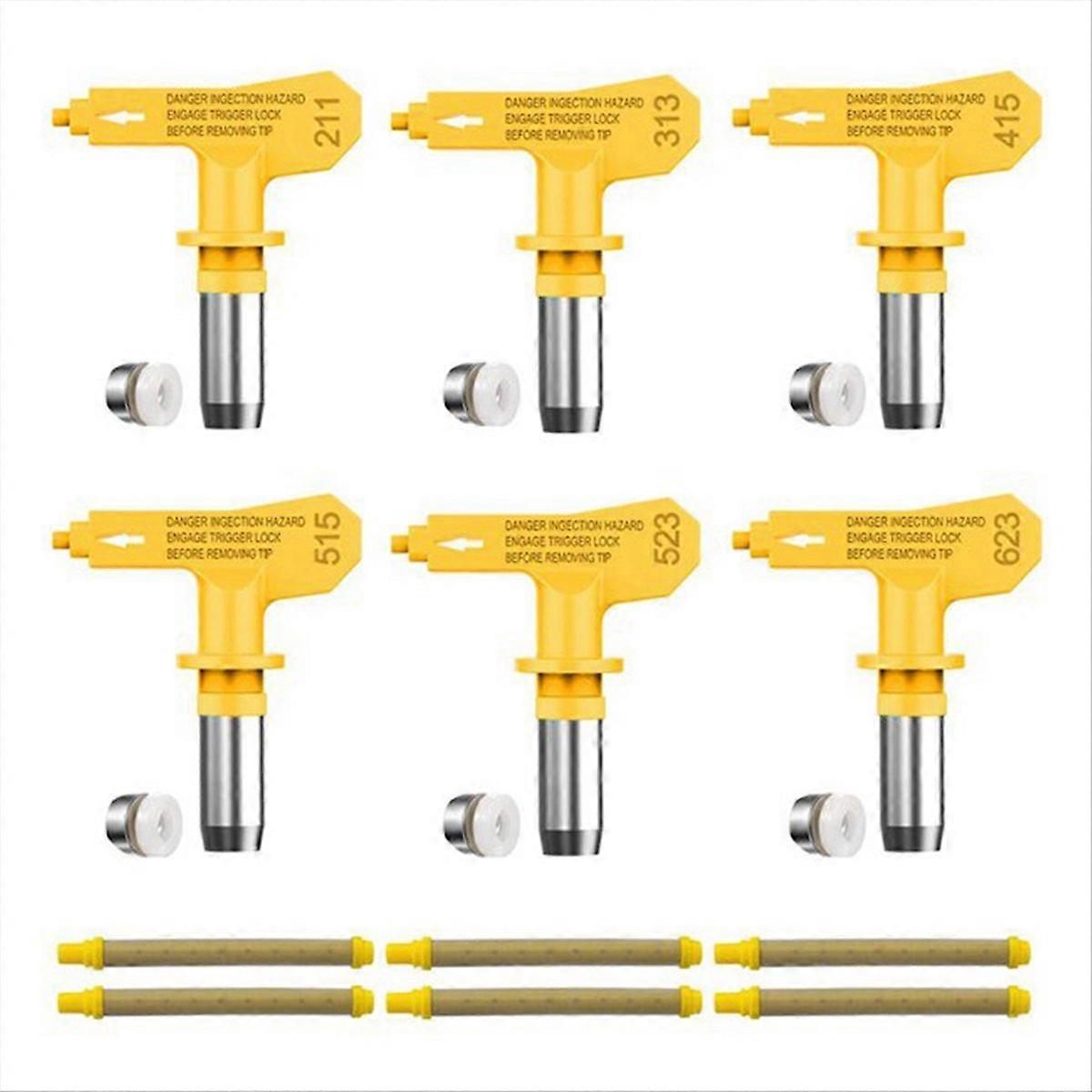 Airless Paint Nozzles and Filters Set Spraying Machine Tips