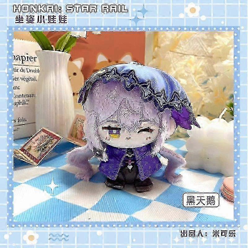 Game Honkai Honkai: Star Rail Robin Black Swan Firefly Acheron Sparkle Sampo Koski Sunday Aventurine Argenti Plush Doll Keychain