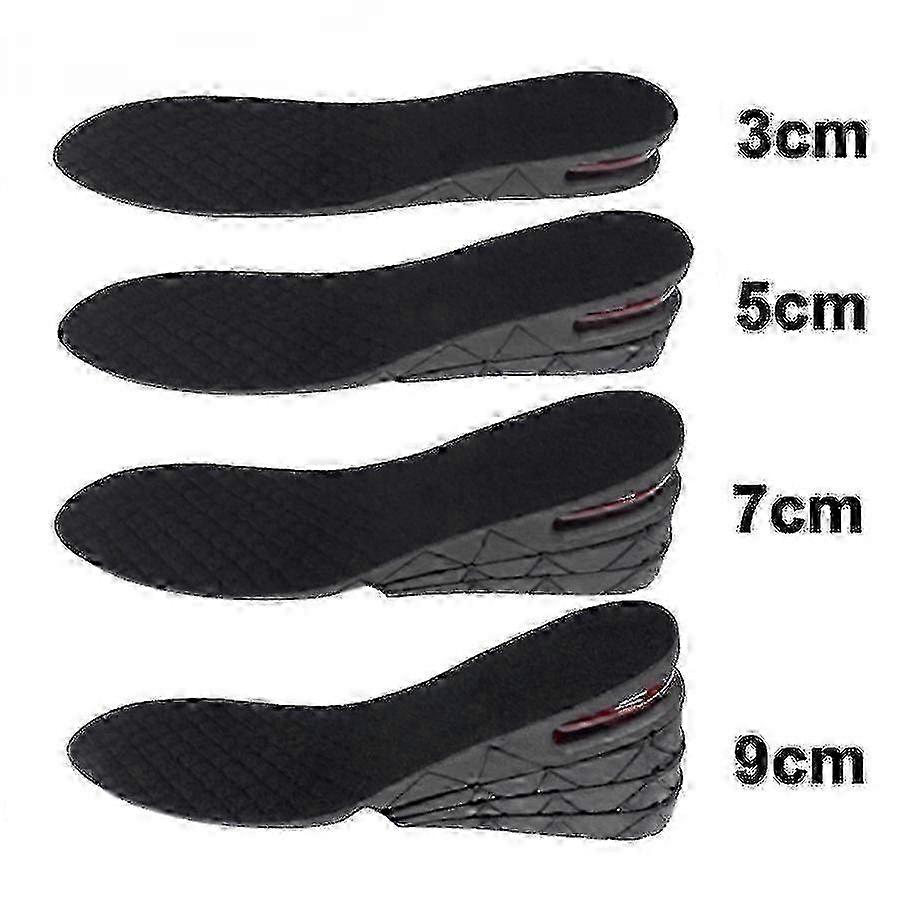 Height Increase Insole Invisible Heightening Template Air Cushion Shoe Inserts Variable Height Insoles Adjustable Cut Foot Pad