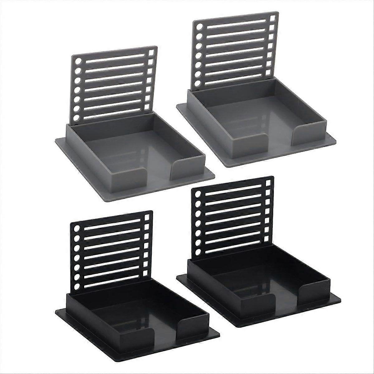 4PCS Sticky Note Stencil and Holder,Reusable Sticky Note to Do List Stencil,3x3 Inches for Precise