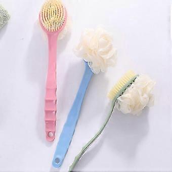 3pcs Badebürste Langer Griff Weiche Borsten Badebürste Langer Griff Badebürste Peeling Back_Special Geschenk