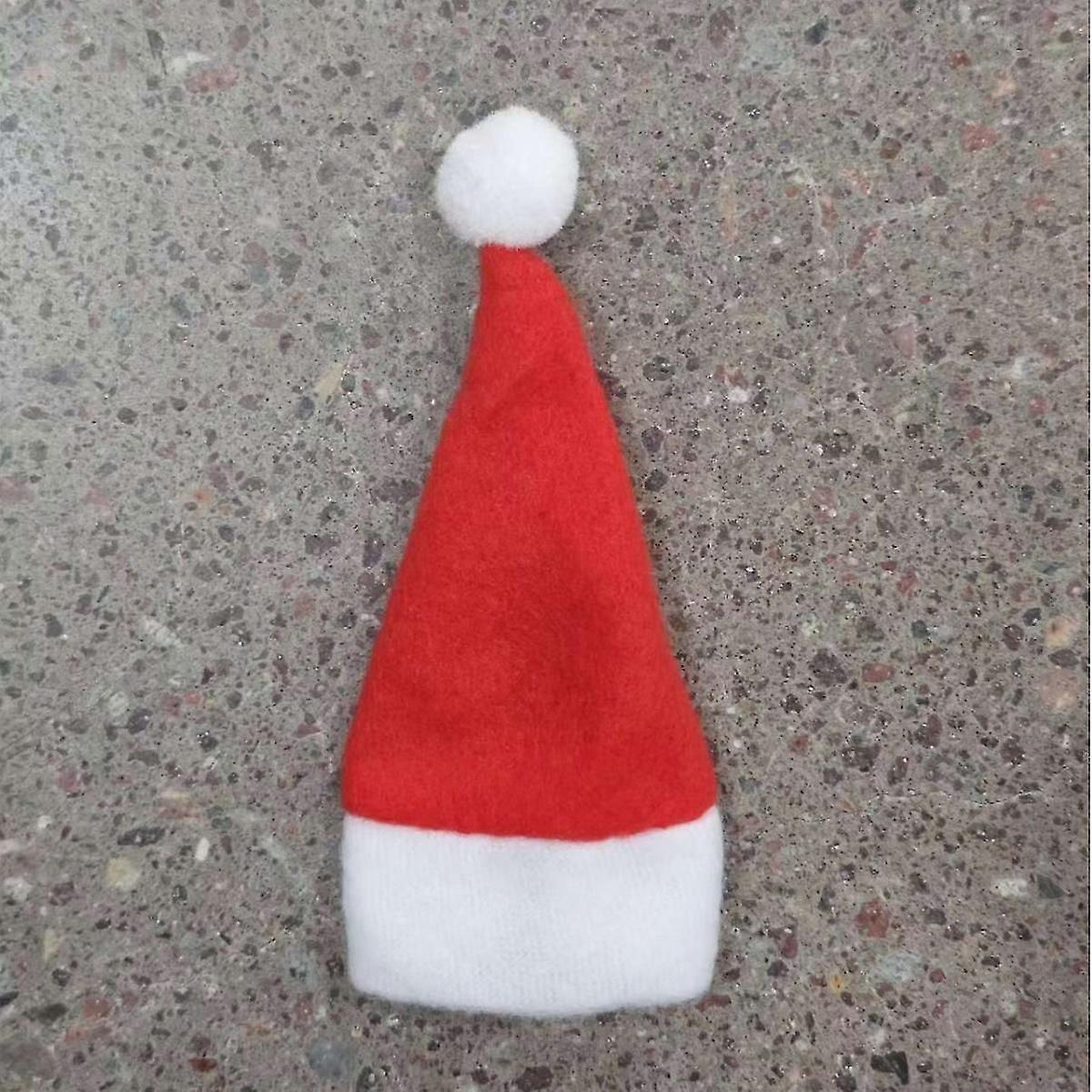 Direct selling Christmas decorations Christmas hats, wine bottle hats, Christmas gifts, creative Christmas ball hats