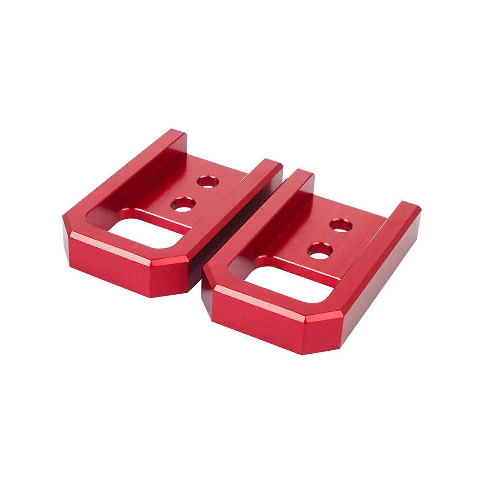 Quick Install Aluminum Tow Hook Set Corrosion Resistant Design Enhanced Load Capacity Secure Towing Solution for Vehicle Multicolor