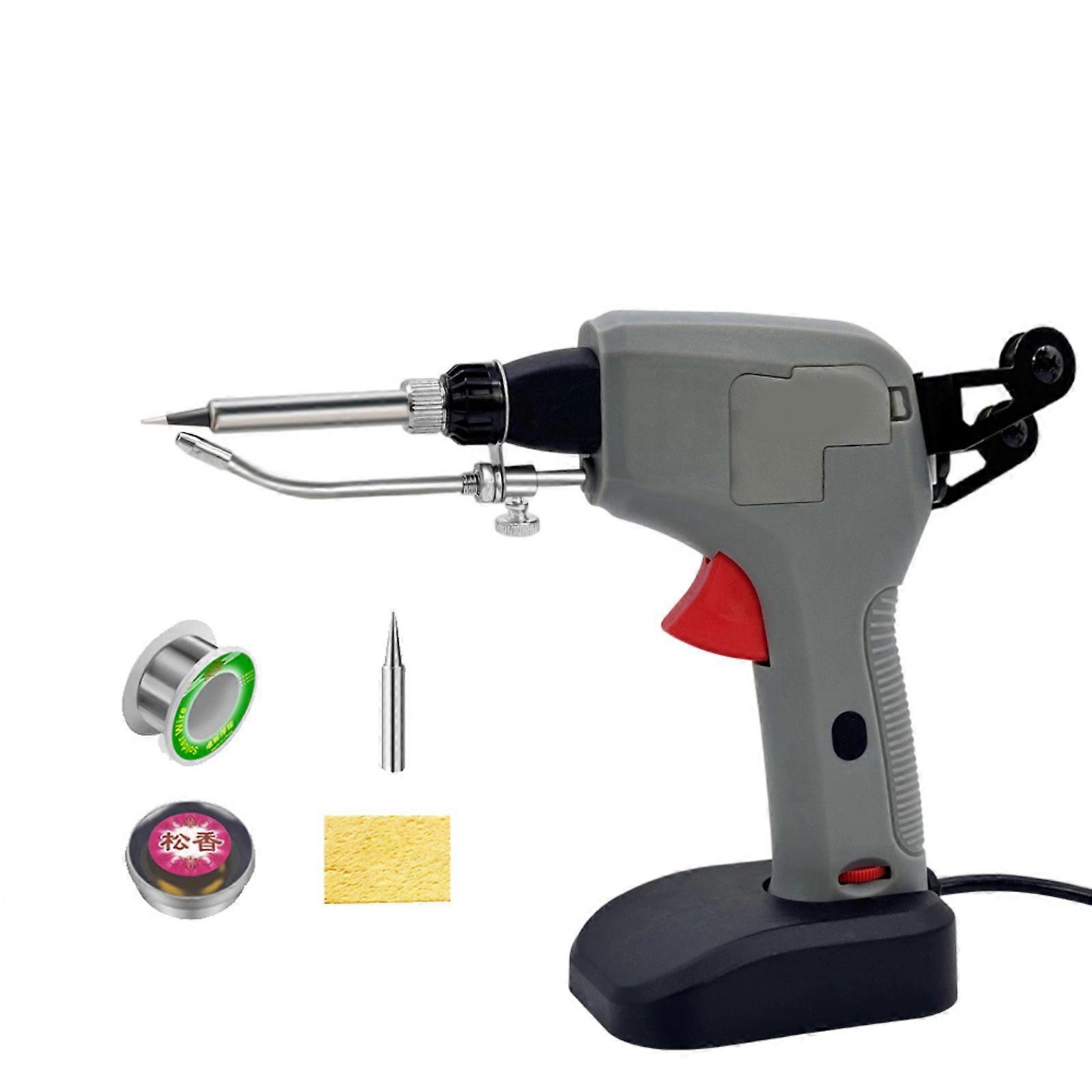 Adjustable Temperature Soldering Iron Welding Solder Rework Station Welding Tool 120W Power Tool Multicolor
