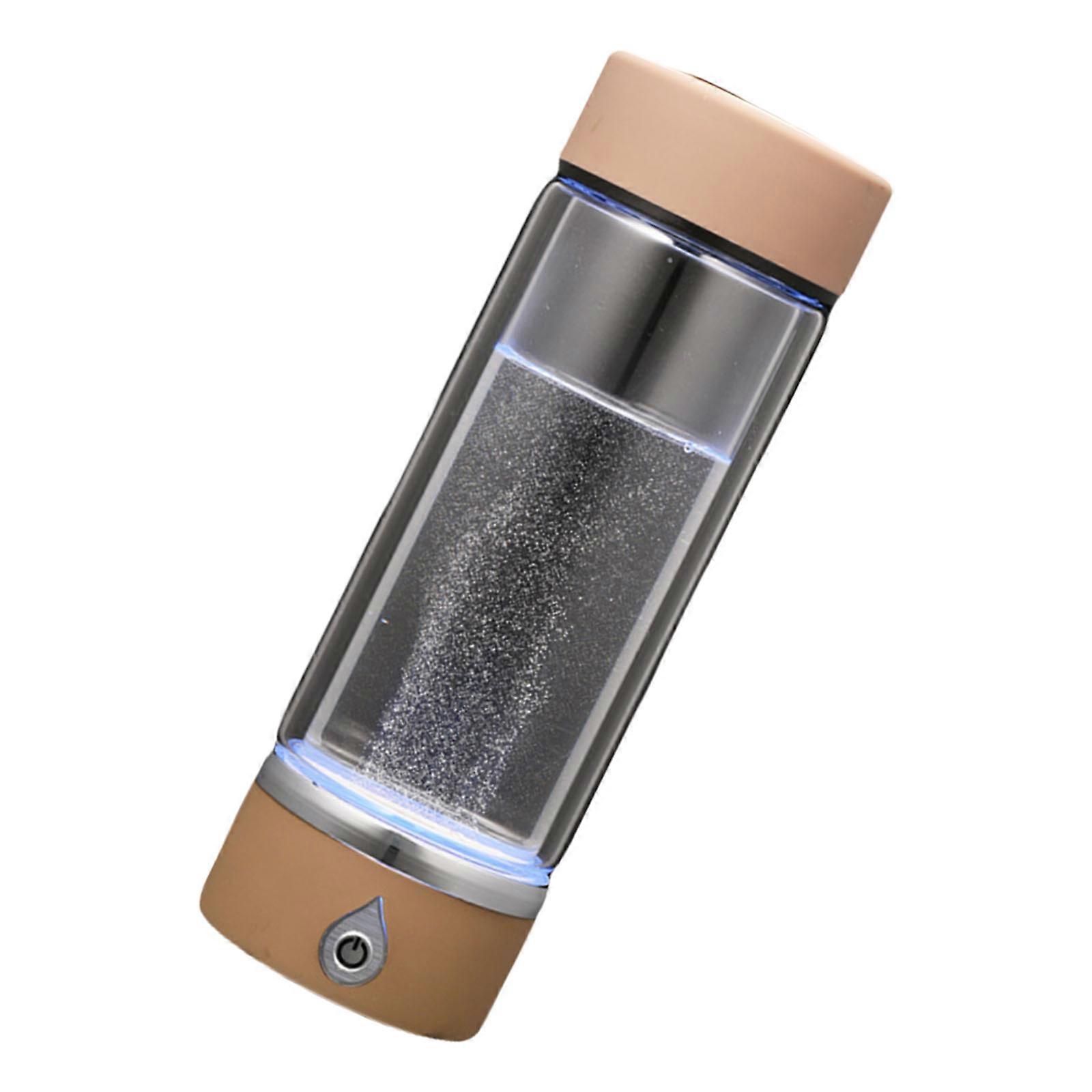 Double Layer Hydrogens Water Generator Bottle 420ml Rapidly Enhances Water Quality in 3 Minutes for Multifuntional Use Multicolor