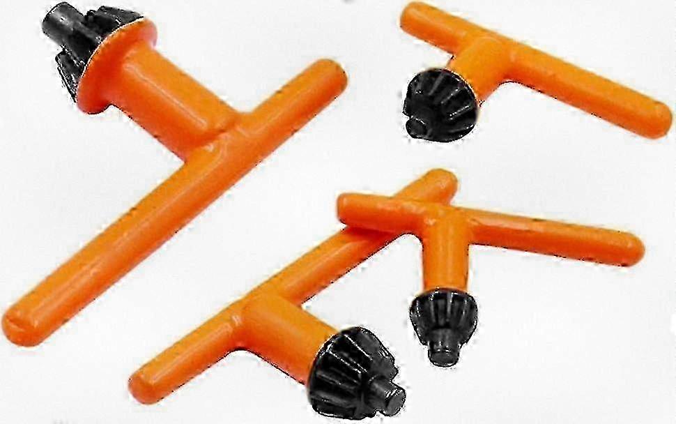 4-Piece Drill Chuck Key Set, Replacement Wrench for Power Drill Chuck, Spare Chuck Key Kit 2025