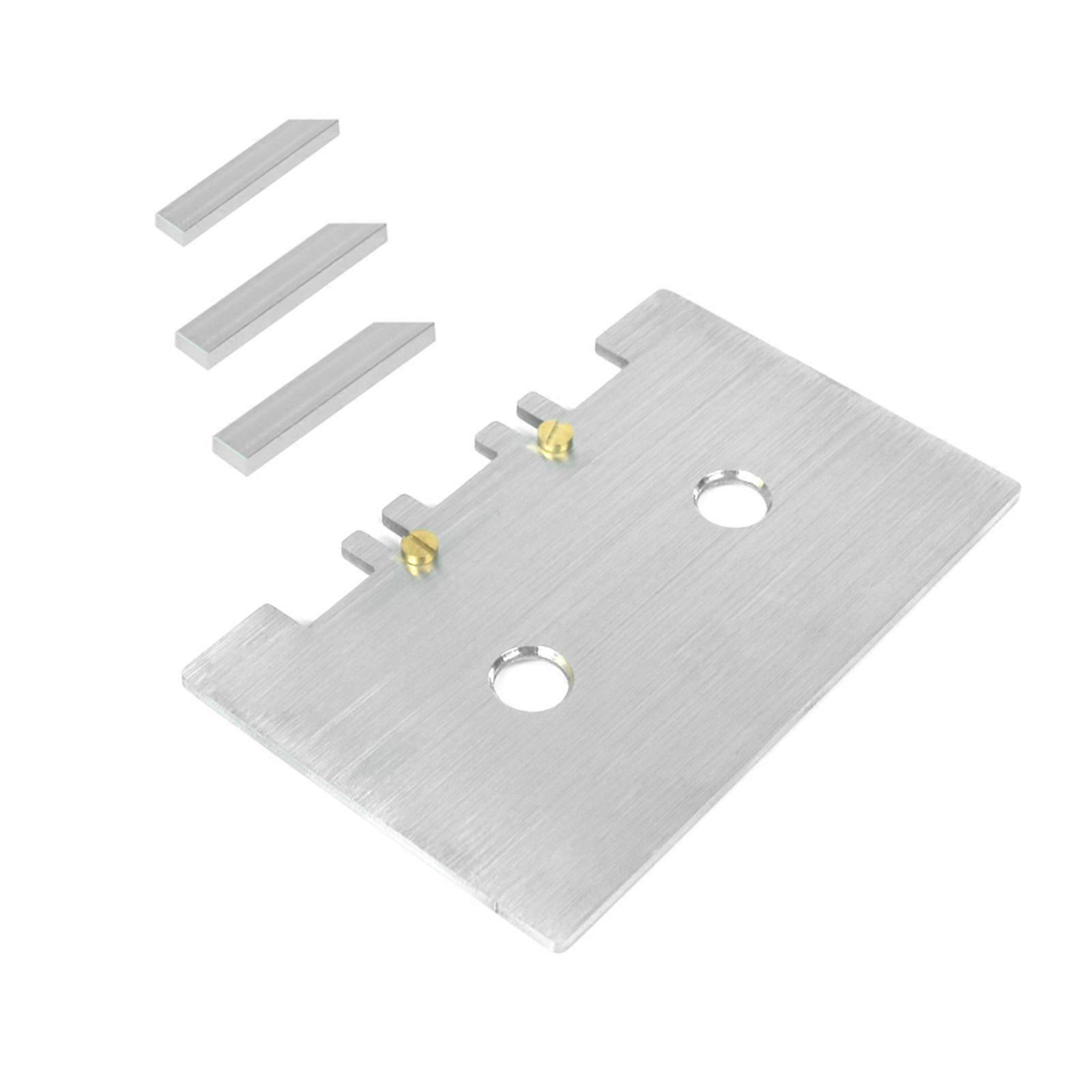 Aluminum Alloy Guide Set Head and Guide Gauge Mechanical Alignment with Check Bar Easy Installation Multicolor