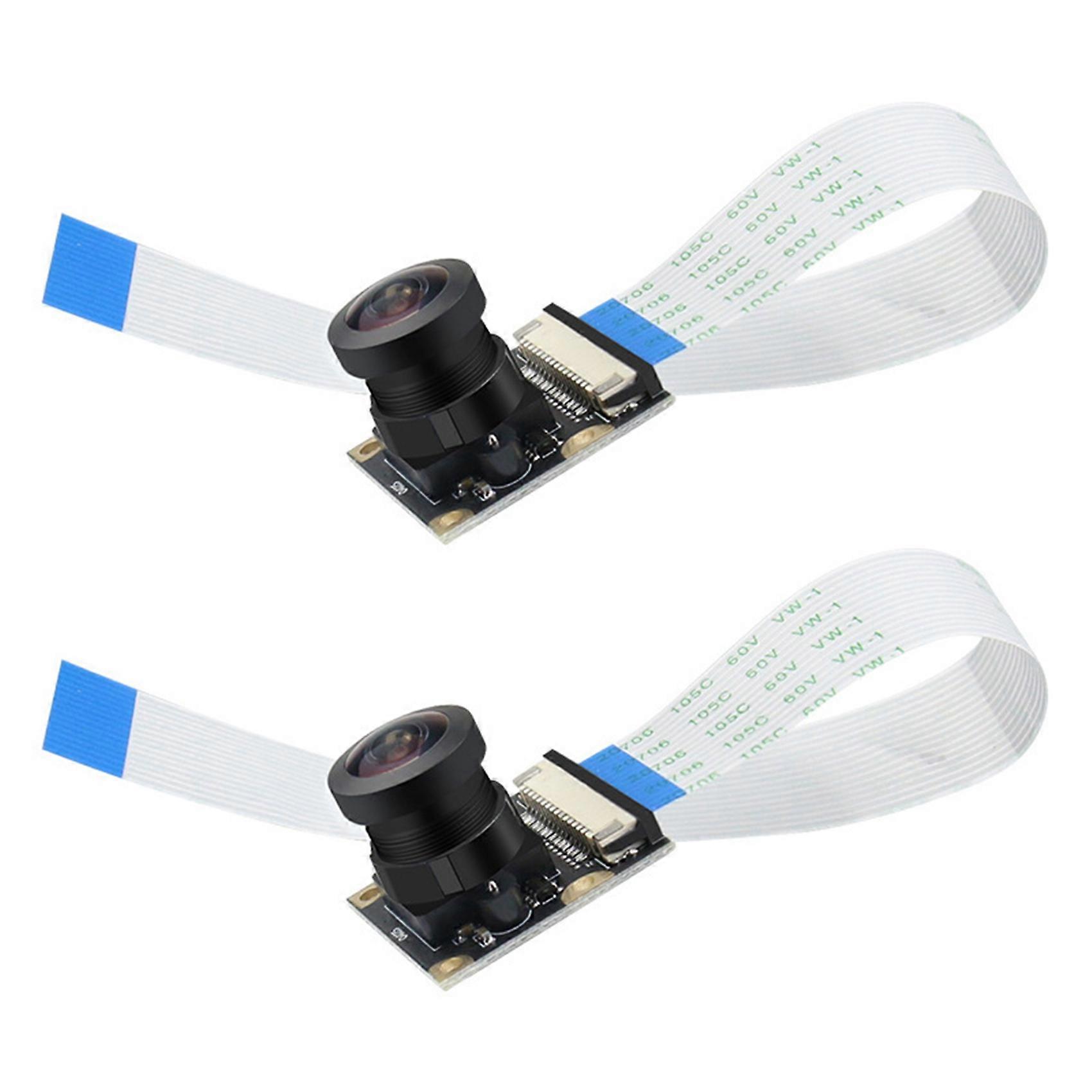 2X 8MP Camera Module IMX219 for Nano 160 Degree FOV 3280 x 2464 Camera with 15 cm Flexible Flat Cabl