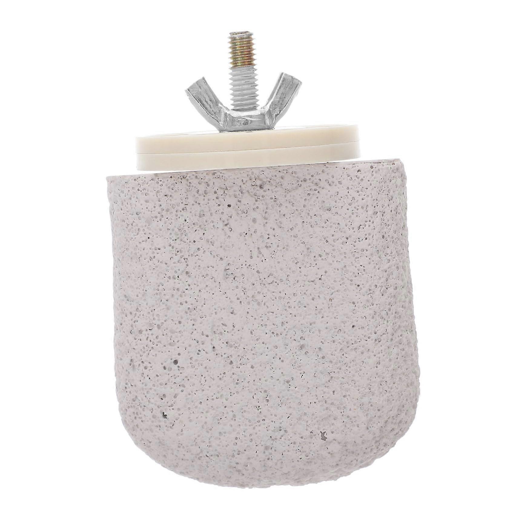 Bird Perch Stand with Paw Grinding Platform for Parakeets Cockatiels Conures Cage Exercise Accessory