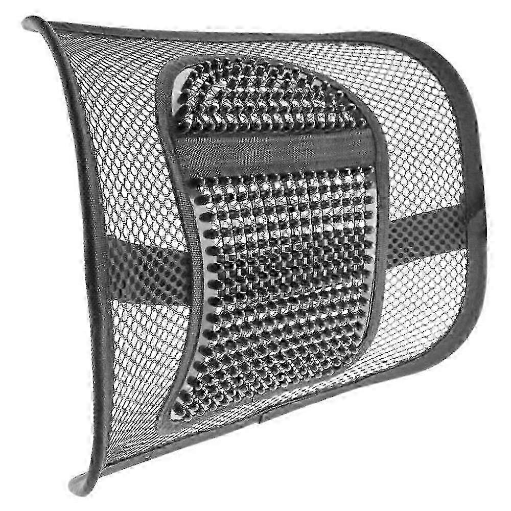 x Mesh Back Support for Office Chair, Lumbar/Chair Back Support
