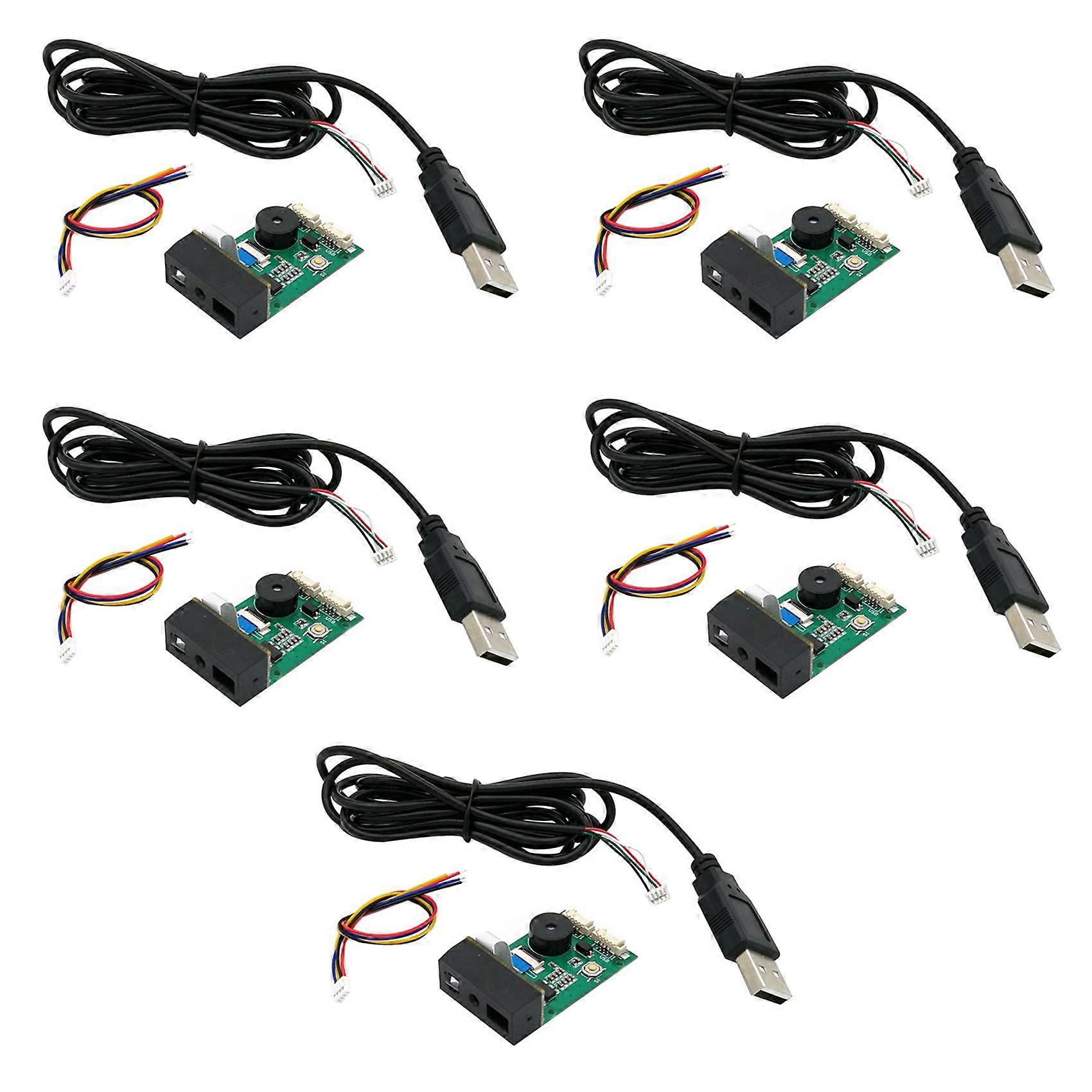 5X GM67 1D/2D USB UART Lecteur de code-barres Lecteur de module de scanner de code QR