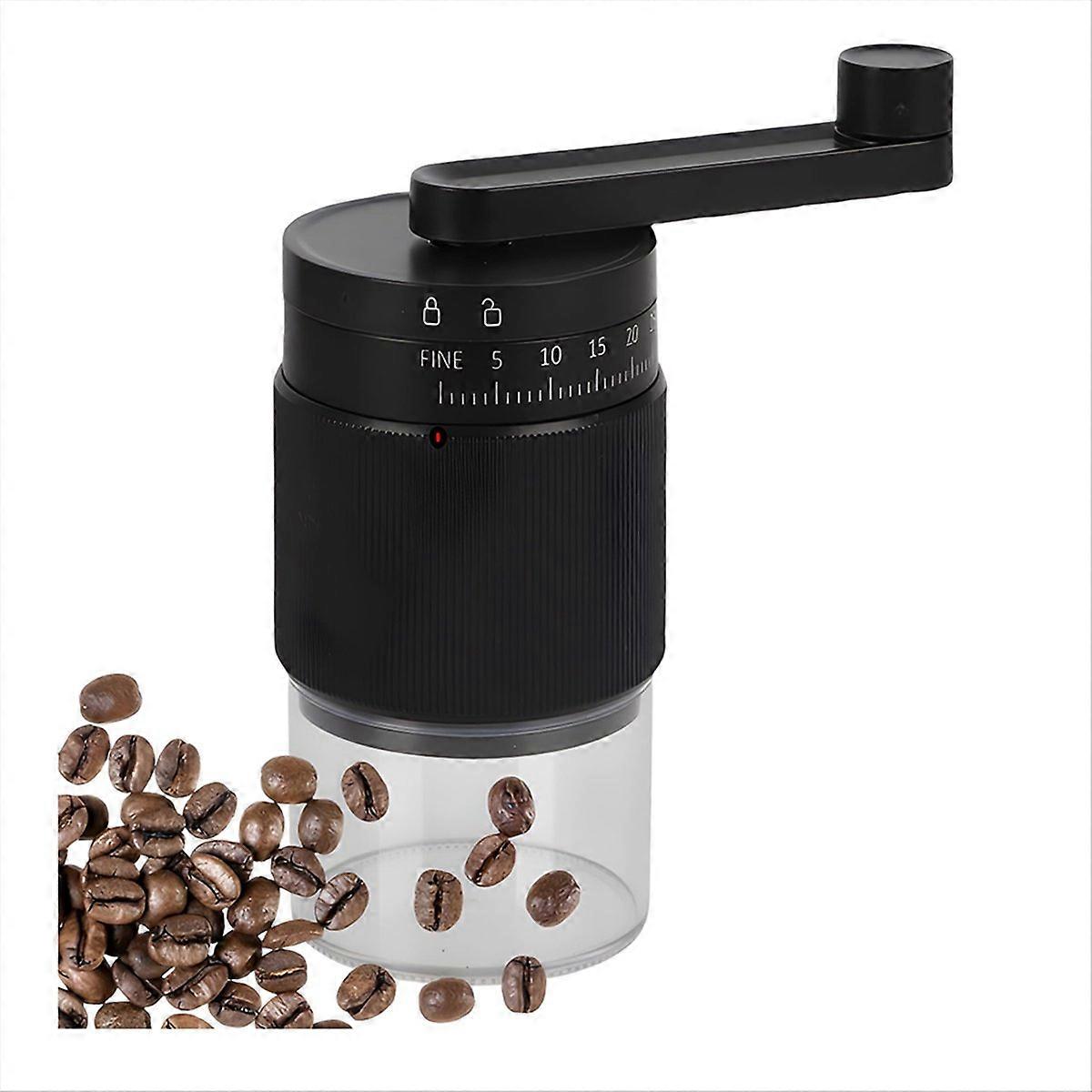 Portable Manual Coffee Grinder, 30 Adjustable Grind Settings