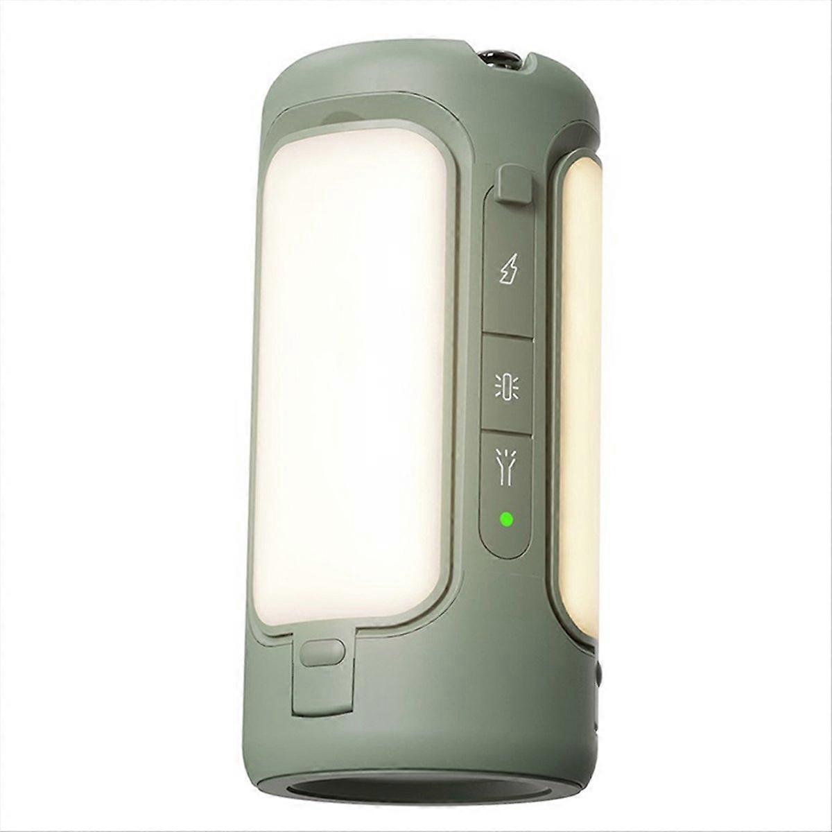 Foldable camping light, strong light portable light,Green