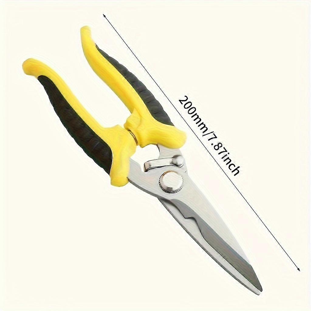1pc Iron Sheet Shears, Multifunctional Electronic Scissors, Electrician Scissors, Cable Knife, Integrated Ceiling Cutting Wire T
