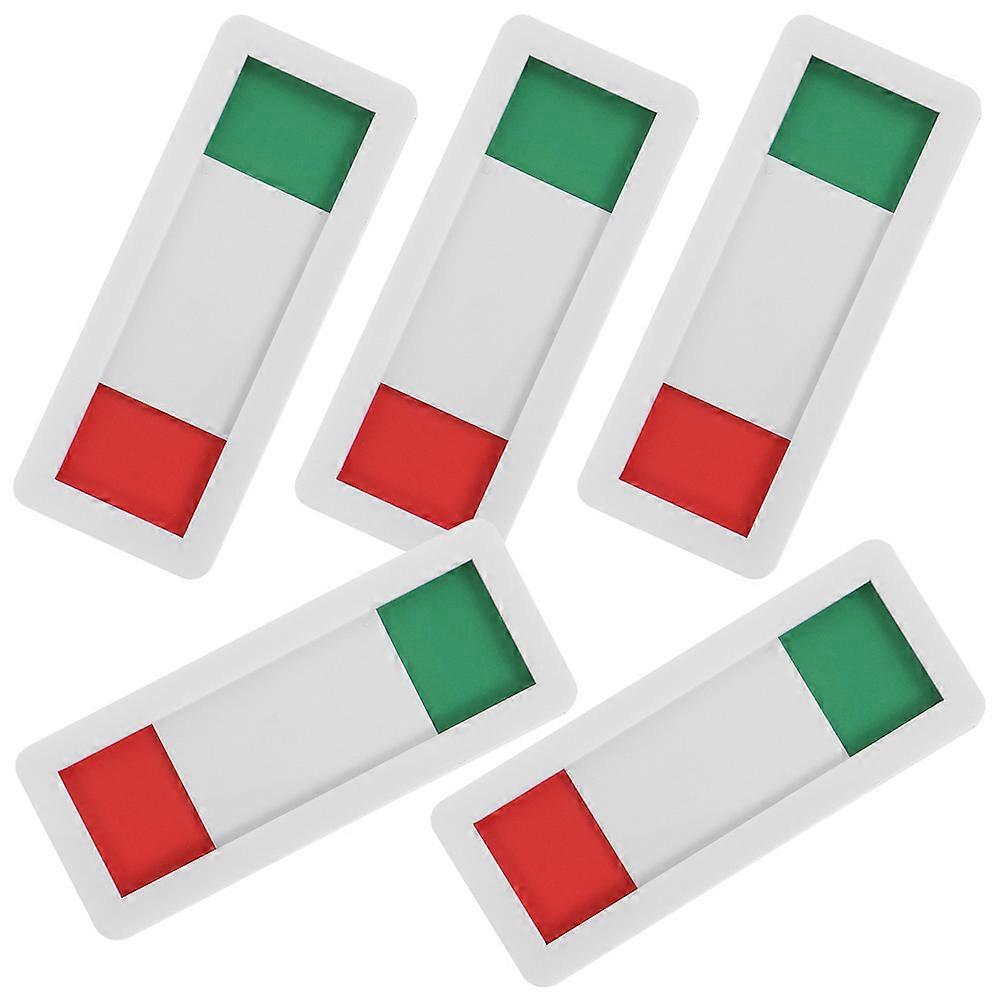 Meeting Room Door Sign for Privacy Indication with Sliding Function 20Pcs