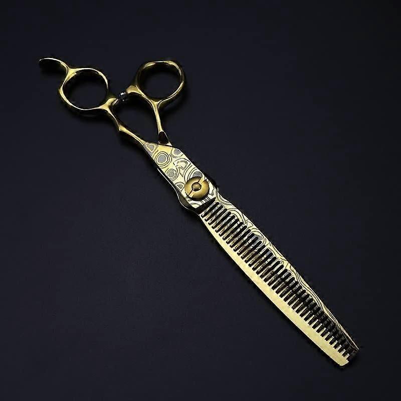 7 Inch Professional Hair Cutting Scissors with Ultra Sharp Blades and Ergonomic Handles for Salon and Home Use