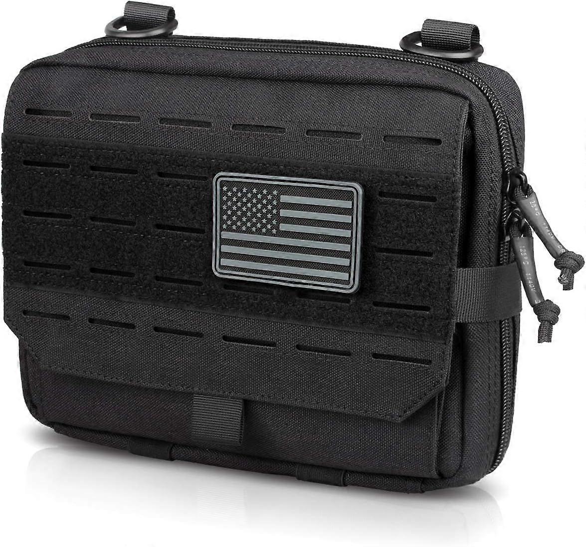 Tactical  Admin Pouch of Tri-Fold Open Design,  Tool Pouch First Aid Pouch EDC