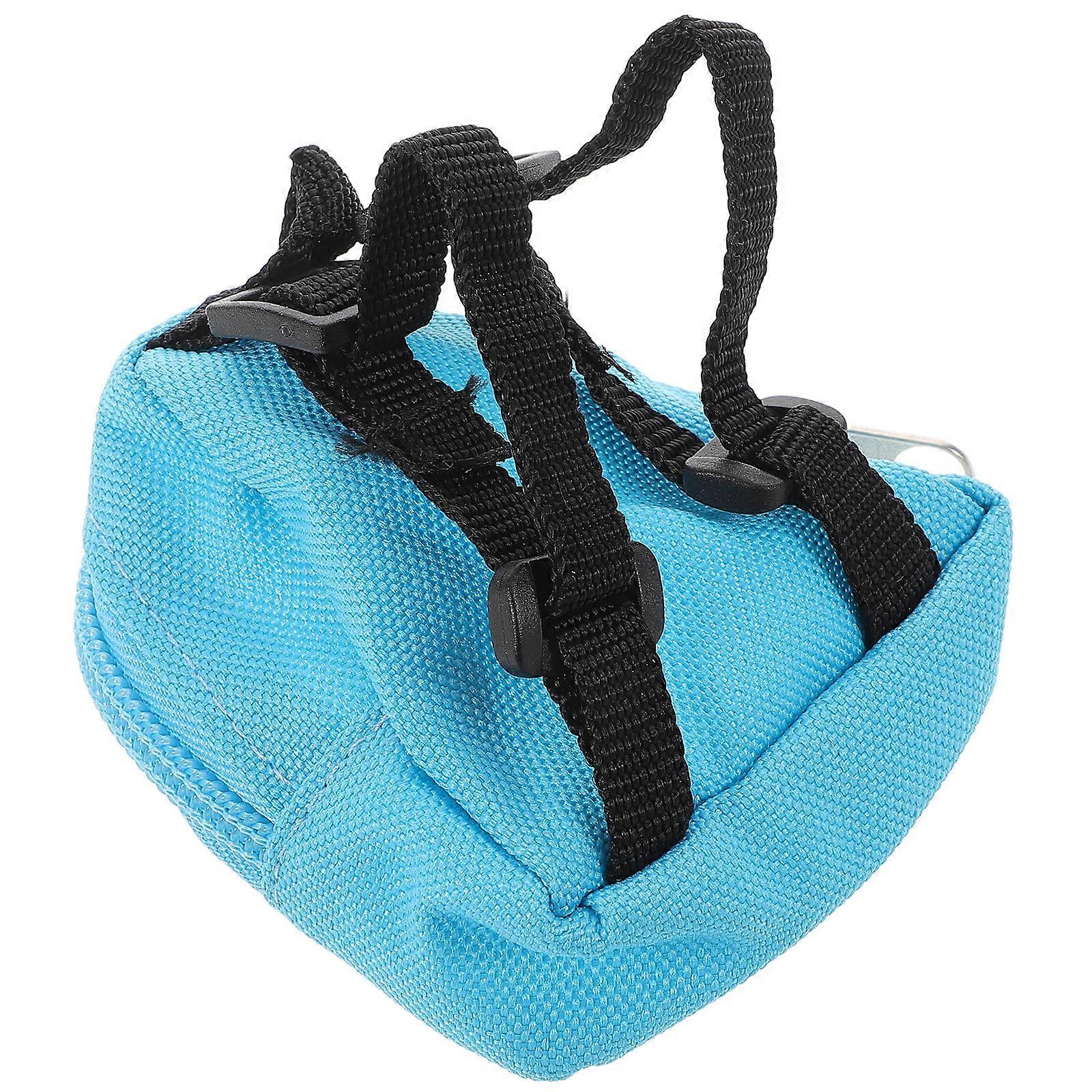 Mini Doll School Backpack with Zipper for Carrying Accessories