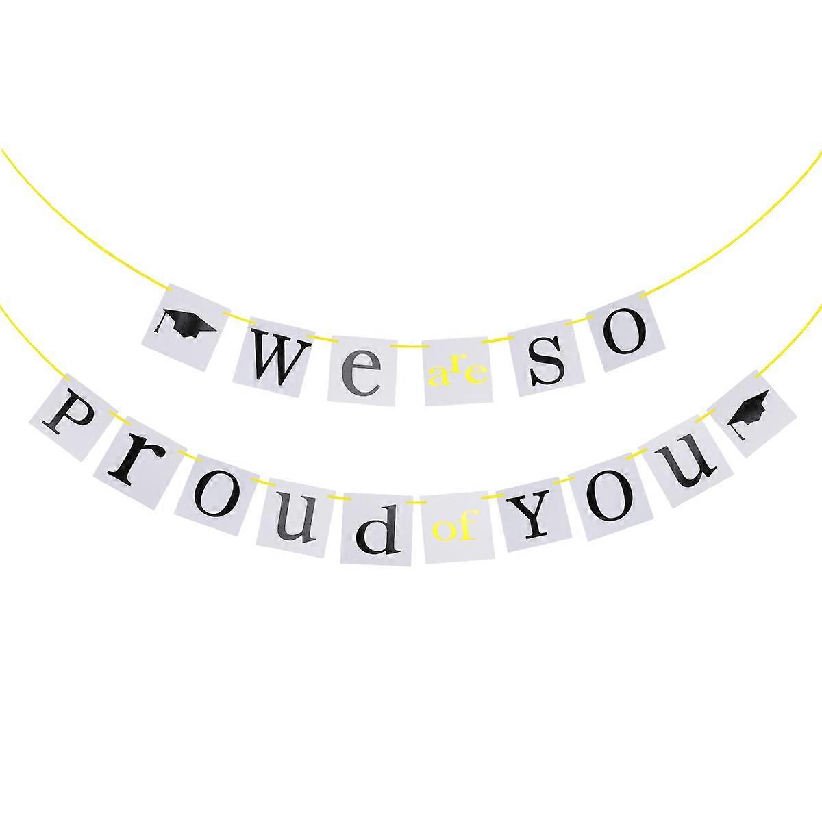 Wall Banner Graduation Party Use for Decoration 3Pcs Assorted
