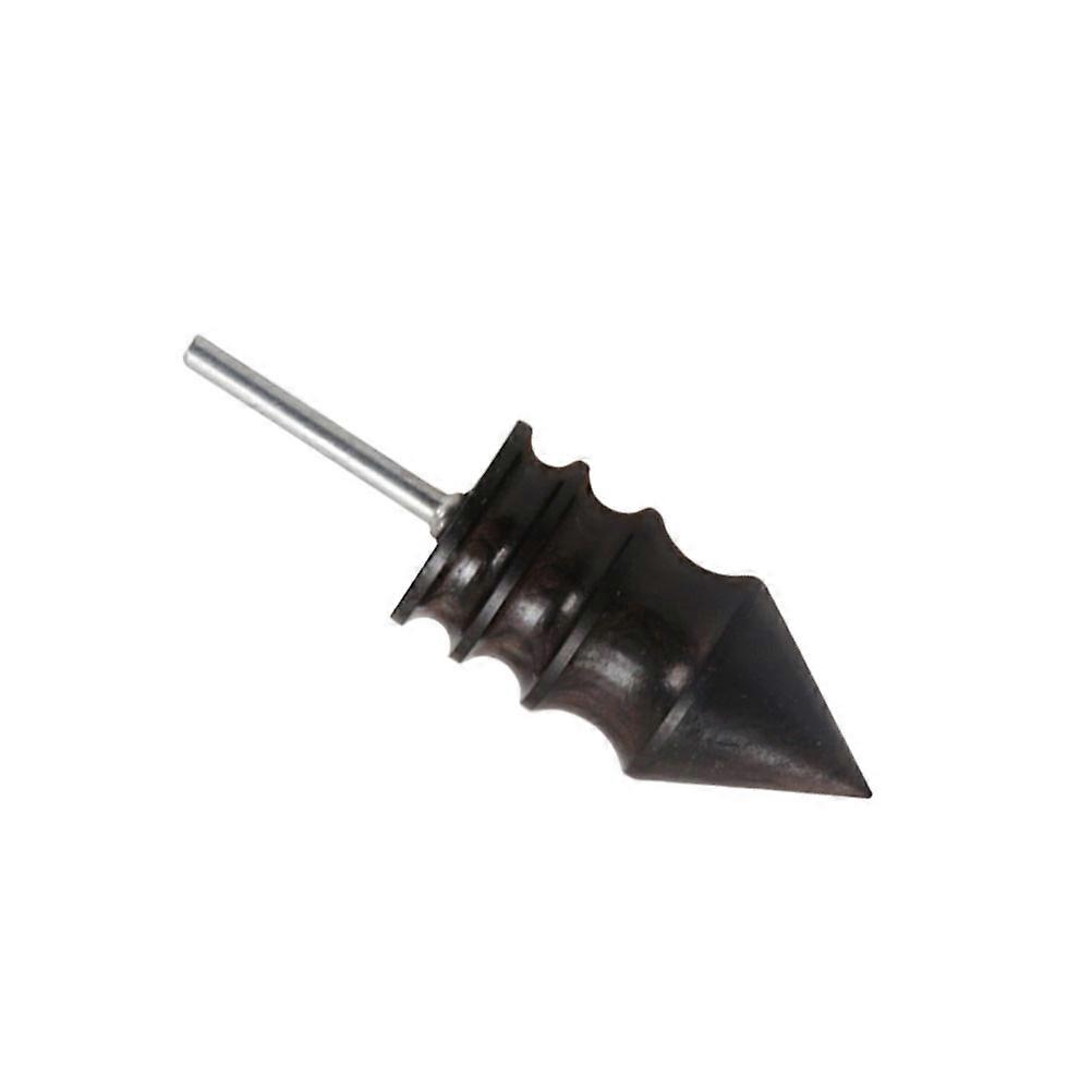 Black Synthetic Burnisher Slicker Tool for Craft and Home Use with Hard Durable Materials Cone Head Style