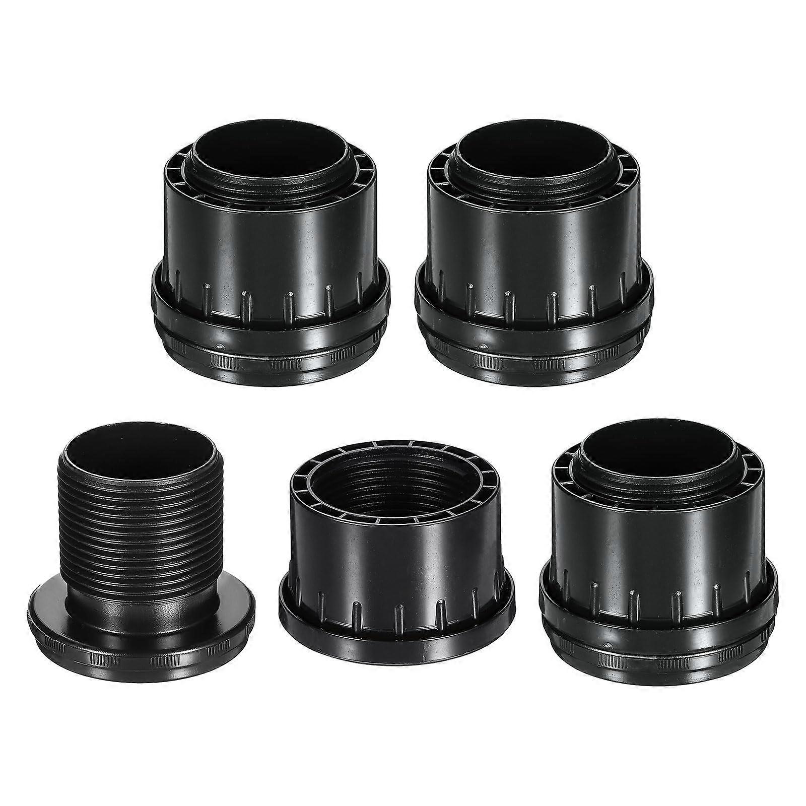 4 Set Furniture Levelers 2.36' Adjustable Leg Leveling Feet for Tables and Chairs Black