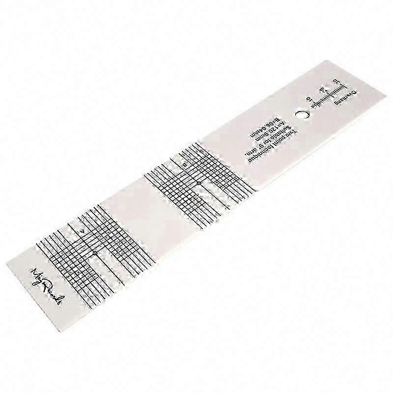 Vinyl Turntable Stylus Alignment Protractor for LP Record Calibration
